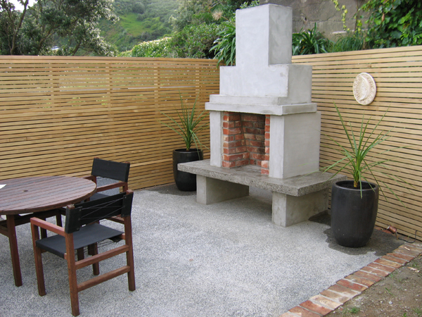 Outdoor Fireplace